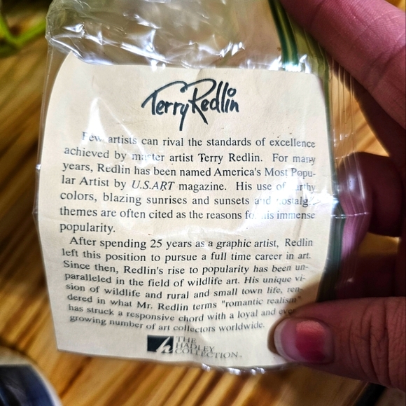 Vintage Terry Redlin Canister - Picture 2 of 7